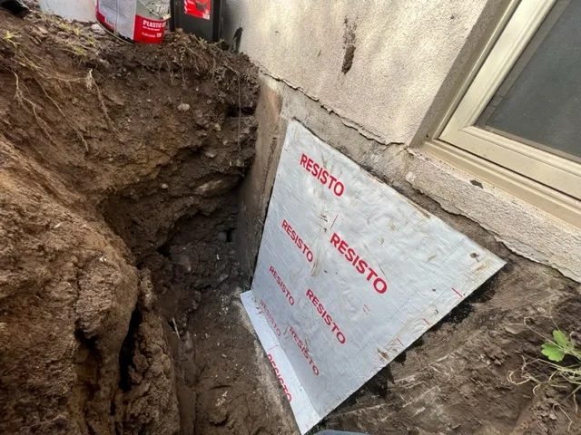 Solution for exterior crack repair in Laval-Nord, QC. After Solution for exterior crack repair in Laval-Nord, QC. After