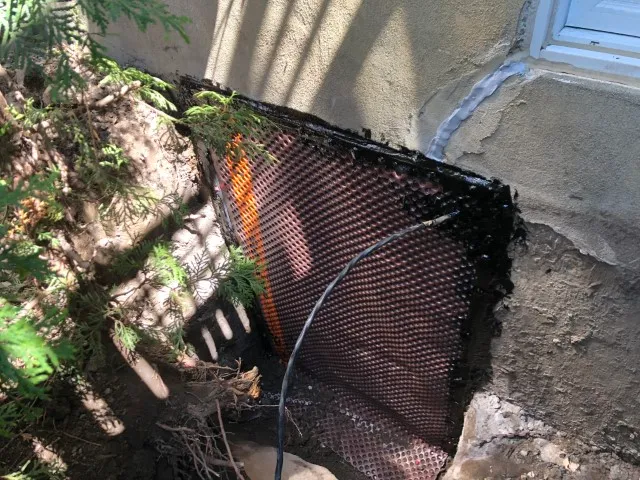 Exterior Foundation Crack Repair in Sainte-Rose, Laval, QC. After Exterior Foundation Crack Repair in Sainte-Rose, Laval, QC. After