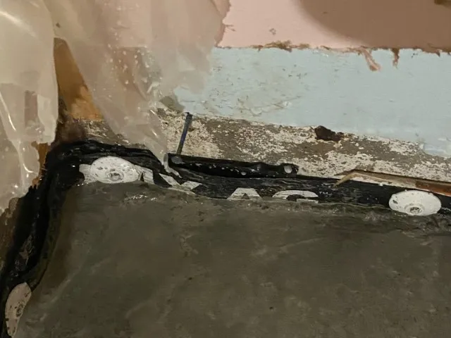 Waterproofing and Interior Drain Installation in Saint-Constant, QC. Before Waterproofing and Interior Drain Installation in Saint-Constant, QC. Before