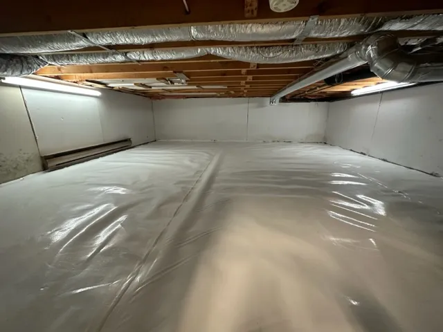 Crawl Space Encapsulation in Saint-Hubert, Quebec. After Crawl Space Encapsulation in Saint-Hubert, Quebec. After