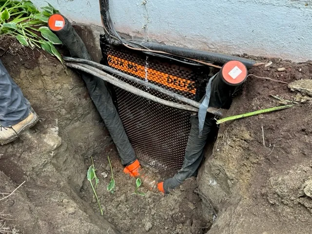 Exterior Foundation Crack Repair in Repentigny, QC. After Exterior Foundation Crack Repair in Repentigny, QC. After