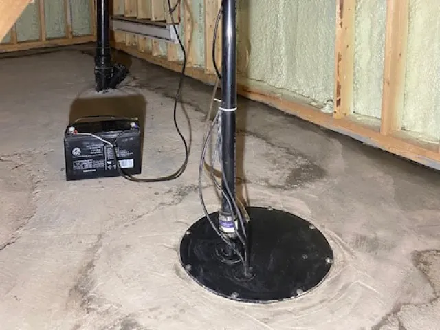 Interior Waterproofing with FlowDrain Installation in La Prairie, QC. After Interior Waterproofing with FlowDrain Installation in La Prairie, QC. After