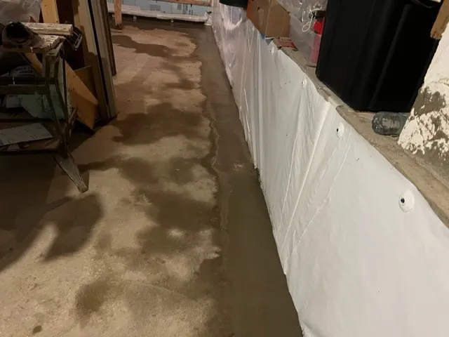 Basement Water Infiltration Problem in Dorval, QC. After Basement Water Infiltration Problem in Dorval, QC. After