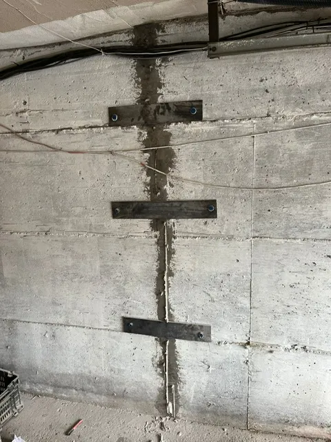 Interior Foundation Crack Repair and Strengthening in Saint-Laurent, QC. After Interior Foundation Crack Repair and Strengthening in Saint-Laurent, QC. After