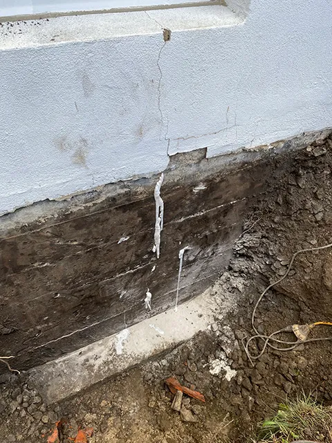 Solution for Water Infiltration Through Walls in Basement in Saint-Laurent, Montreal, QC. Before Solution for Water Infiltration Through Walls in Basement in Saint-Laurent, Montreal, QC. Before